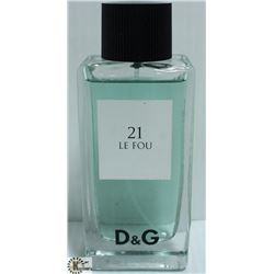 D&G 21 LE FOU 100ML EAU DE TOILETTE