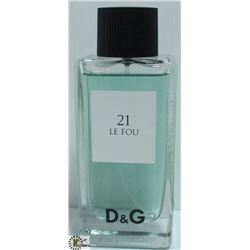 D&G 21 LE FOU 100ML EAU DE TOILETTE