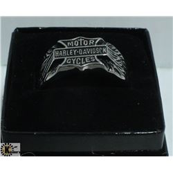 HARLEY DAVIDSON EMBLEM RING- SIZE 14
