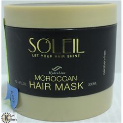 SOLEIL MOROCCAN HAIR MASK 300ML SIZE