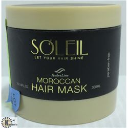 SOLEIL MOROCCAN HAIR MASK 300ML SIZE