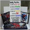 Image 1 : BOX W/3 SPIDERMAN CANVAS PICTURES