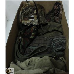 BOX W/CAMO HUNTING MILITARY
