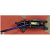 Image 1 : BLUE ALL STEEL ROLLING FLOOR JACK - LIGHT-