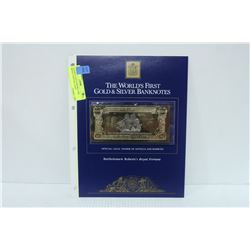 23 KARAT GOLD $100 BILL THE ROYAL FORTUNE