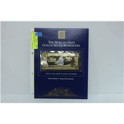 23 KARAT GOLD $100 BILL THE ROYAL JAMES