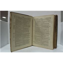 LARGE 1890 NEW AND OLD TESTAMENT BIBLE