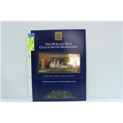 23 KARAT GOLD $100 BILL NEWFOUNDLAND ATTACKS