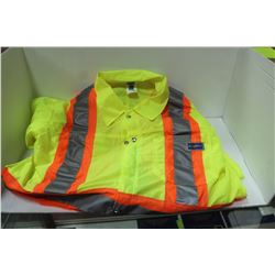 NORTH SZ L HI VIS JACKET
