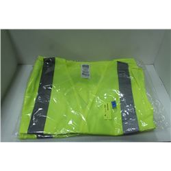 LOT OF 2 NORTH SZ L HI VIS VEST