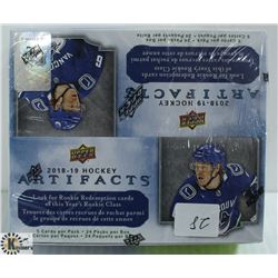 2018-19 UPPER DECK ARTIFACTS 24 PACKS BOOSTER