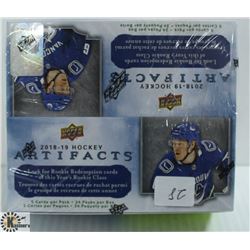 2018-19 UPPER DECK ARTIFACTS 24 PACKS BOOSTER