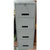 Image 1 : ADMIRAL 4 DRAWER METAL FILE CABINET WITH KEYS