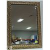 Image 1 : GOLD TONE FRAMED MIRROR 31 X 43" SOME CHIPS