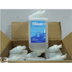 CASE WITH 6 ONE LITRE BOTTLES OF KLEENEX FOAM HAND