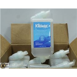 CASE WITH 6 ONE LITRE BOTTLES OF KLEENEX FOAM HAND