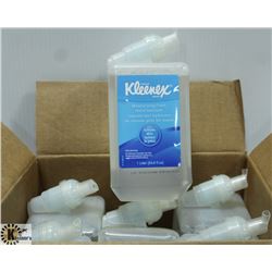 CASE WITH 6 ONE LITRE BOTTLES OF KLEENEX FOAM HAND