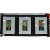 Image 1 : SET OF 3 SHOWHOME WOOD FRAMED STILL