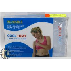COOLHEAT REUSABLE NECK & SHOULDER HEATING PAD