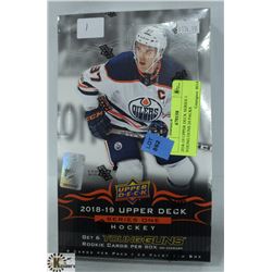 2018-19 UPPER DECK SERIES 1 YOUNG GUNS 24 PACKS
