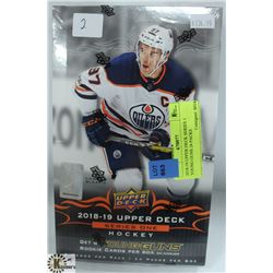 2018-19 UPPER DECK SERIES 1 YOUNG GUNS 24 PACKS
