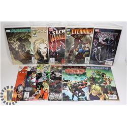 LOT OF 10 PLUS VARIOUS COMICS