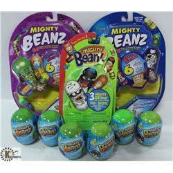 FLAT OF SEALED MIGHTY BEANZ