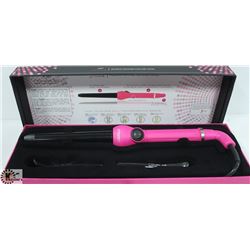ROYALE PRO HOT PINK 25/18MM GRANDE CURLING WAND
