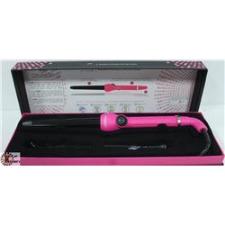 ROYALE PRO HOT PINK 25/18MM GRANDE CURLING WAND