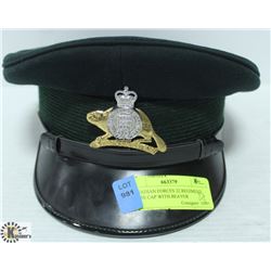 CANADIAN FORCES 22 REGIMENT DRESS CAP WITH BEAVER