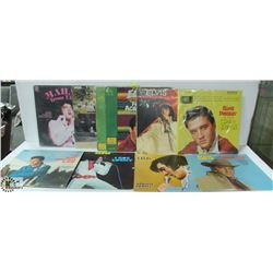 10 ELVIS PRESLEY RECORD ALBUMS COLLECTORS
