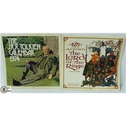 2 RARE  J.R.R. TOLKIEN LORD OF THE RINGS 1970'S