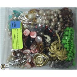 BAG OF COSTUME JEWELLERY