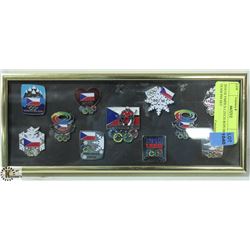 2010 OLYMPICS CZECH REPUBLIC TEAM PIN COLLECTION