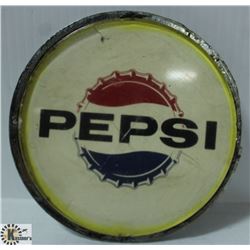 1960'S PEPSI COOLER LOGO SIGN