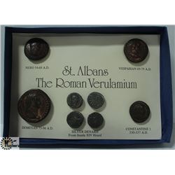 COLLECTION OF REPLICA  ANCIENT ROMAN DAYS COINS