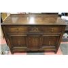 Image 1 : VINTAGE WOOD CARVED SIDEBOARD