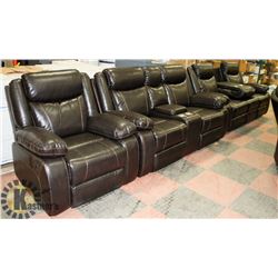 NEW SALEM BLACKBERRY LEATHER-AIR RECLINING