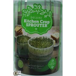 DELUXE KITCHEN CROP SPROUTER, GROWS FRESH