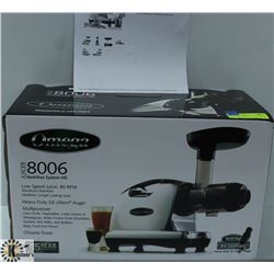 OMEGA 8006 NUTRITION SYSTEM HD JUICER. 15 YEAR