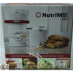 NUTRIMILL PLUS HOME FLOUR MILL RETAILS $399.00