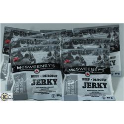 LOT OF EIGHT 80GRAM BAGS OF MCSWEENY CRACKED