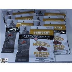 LOT WITH SEVEN 80GRAM BAGS OF MCSWEENEY SLOW