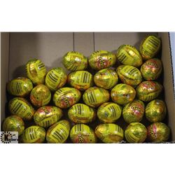 BOX OF REESE CHOCOLATE EGGS
