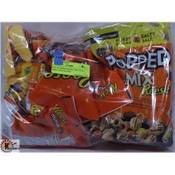 BAG OF MIXED RESSE TREATS & M&M CHOCOLATES