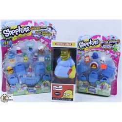 LOT OF 2 NEW IN BOX SHOPKINS TOYS AND NEW IN BOX