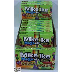 BOX OF MIKE AND IKES SOUR CANDY