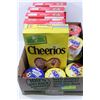 Image 1 : BOX LOT OF ASSORTED CEREALS