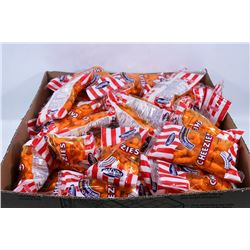 LARGE BOX OF HAWKINS CHEEZIES, INDIVIDUAL SIZE
