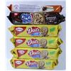 Image 1 : 6 PACKS OF ASSORTED COOKIES